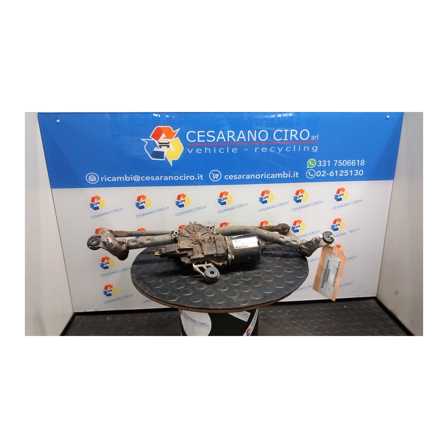 MECCANISMO TERGIPARABREZZA 095 CHEVROLET (DAEWOO) SPARK (M300) (01/10-12/15) B12D1 95228165