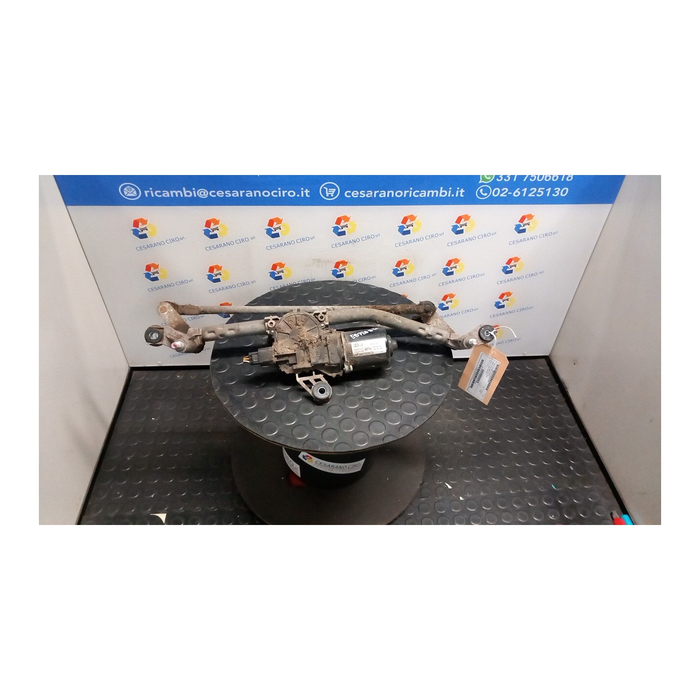 MECCANISMO TERGIPARABREZZA 095 CHEVROLET (DAEWOO) SPARK (M300) (01/10-12/15) B12D1 95228165