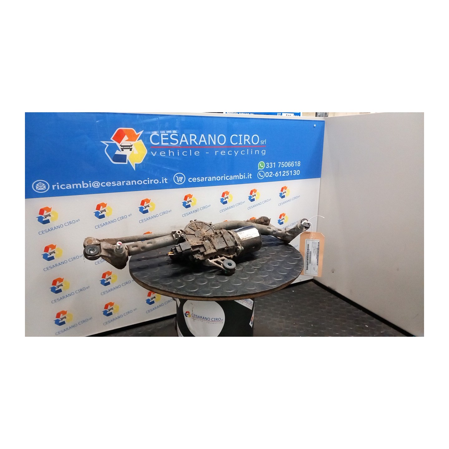 MECCANISMO TERGIPARABREZZA 095 CHEVROLET (DAEWOO) SPARK (M300) (01/10-12/15) B12D1 95228165