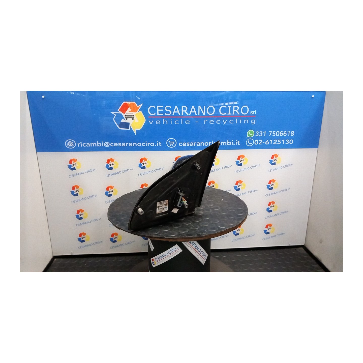 RETROVISORE EST. REGOLAZ. ELETTR. TERMICO DX. 022 OPEL ASTRA (A04) (01/04-03/11) Z14XEP 13312965