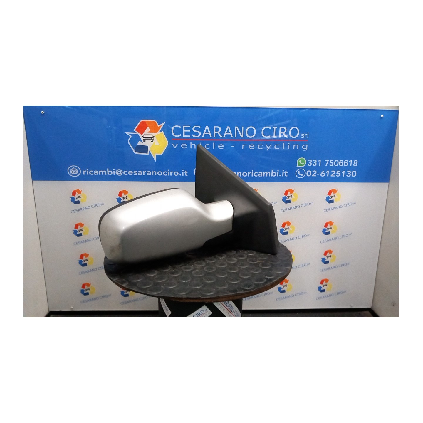 RETROVISORE EST. REGOLAZ. ELETTR. DX. 026 RENAULT CLIO 3A SERIE (07/05-05/09) K9KT7 7701061193