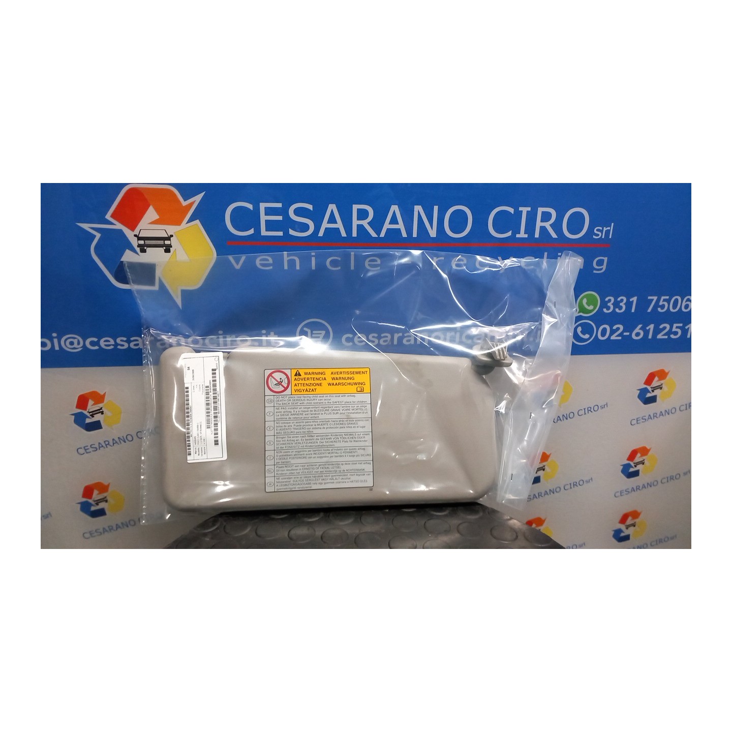ALETTA PARASOLE PARABREZZA DX. 047 NISSAN PIXO (UA0) (04/09-) K10B 964004A00H