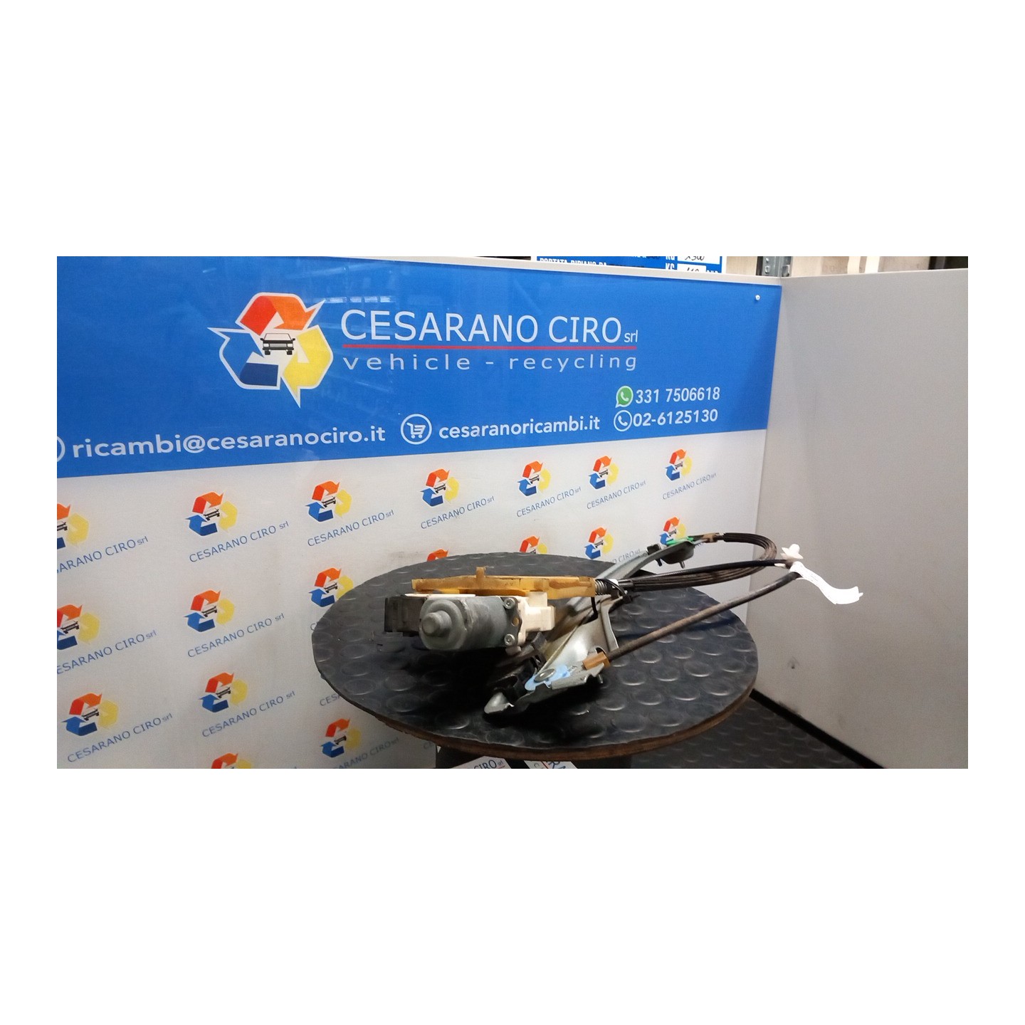 ALZACRISTALLO PORTA POST. DX. 049 RENAULT LAGUNA 3A SERIE (09/07-) M9RG7 827000001R
