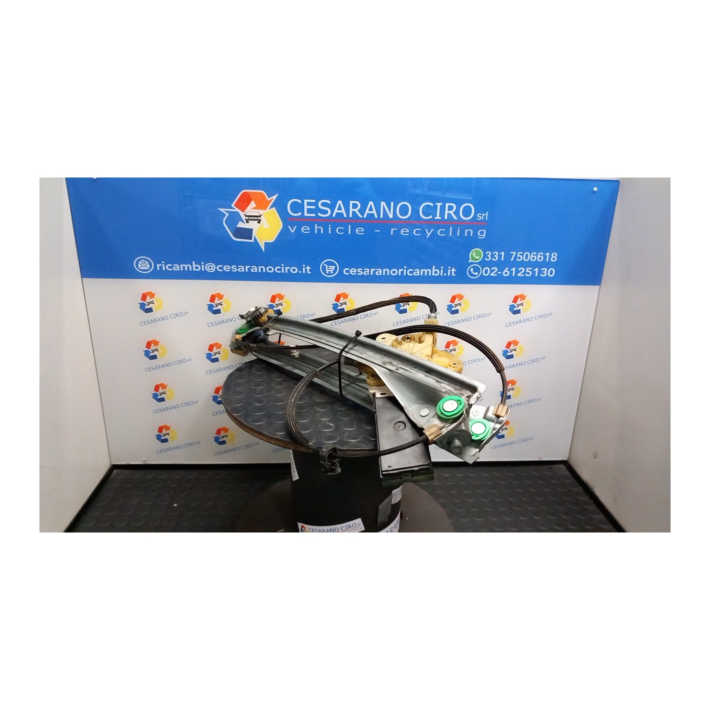 ALZACRISTALLO ELETTR. PORTA ANT. DX. 051 RENAULT LAGUNA 3A SERIE (09/07-) M9RG7 807000002R