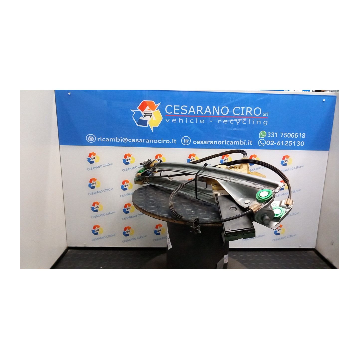 ALZACRISTALLO ELETTR. PORTA ANT. DX. 051 RENAULT LAGUNA 3A SERIE (09/07-) M9RG7 807000002R