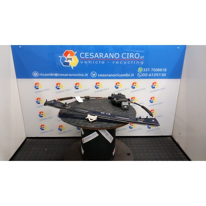 ALZACRISTALLO ELETTR. PORTA ANT. CON MOTORINO DX. 062 FIAT PANDA (2Q) (09/03-12/10) 188A4000 51846384