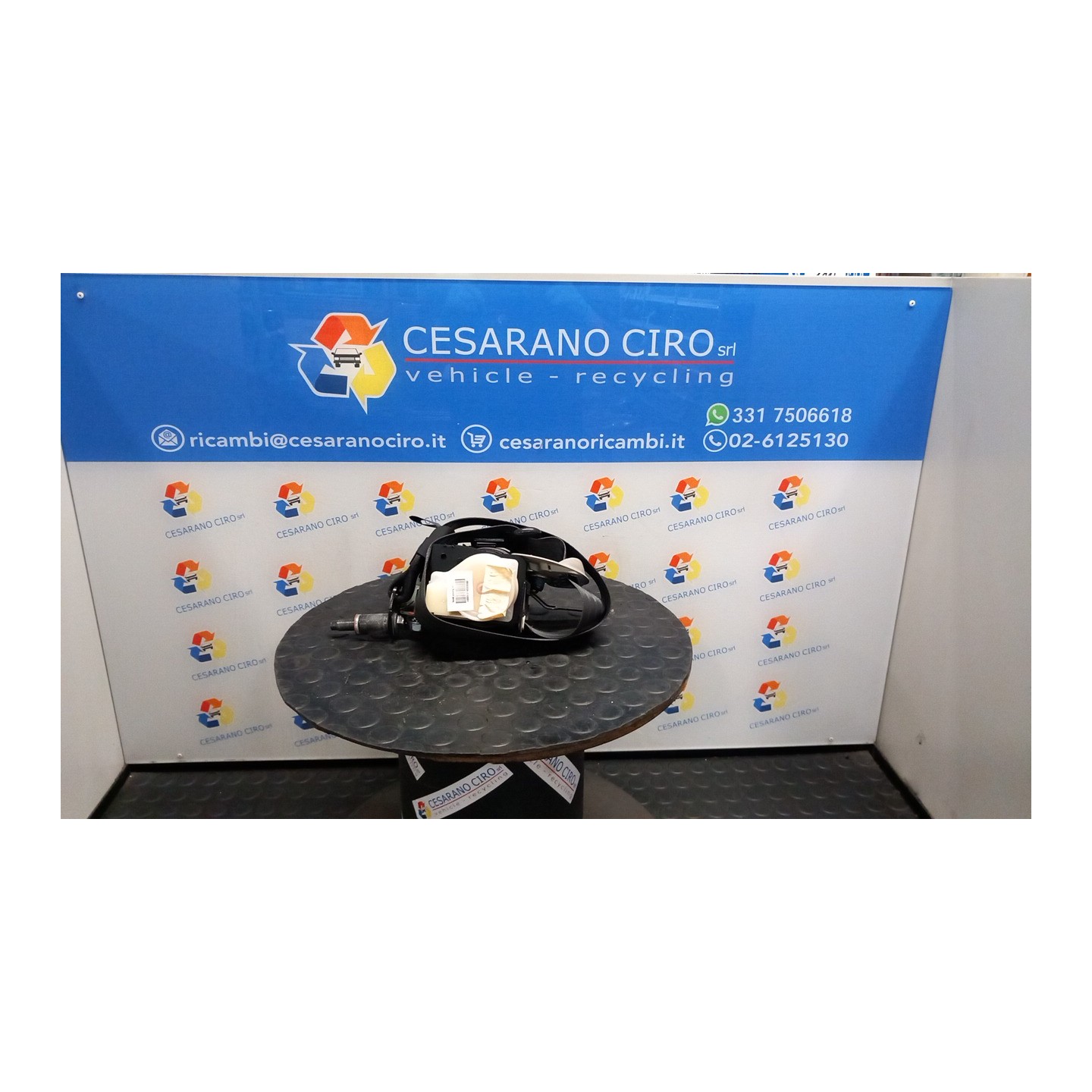 CINTURA DI SICUREZZA ANT. DX. 067 HYUNDAI IX35 (02/10-) D4HA 888202Y210MBS