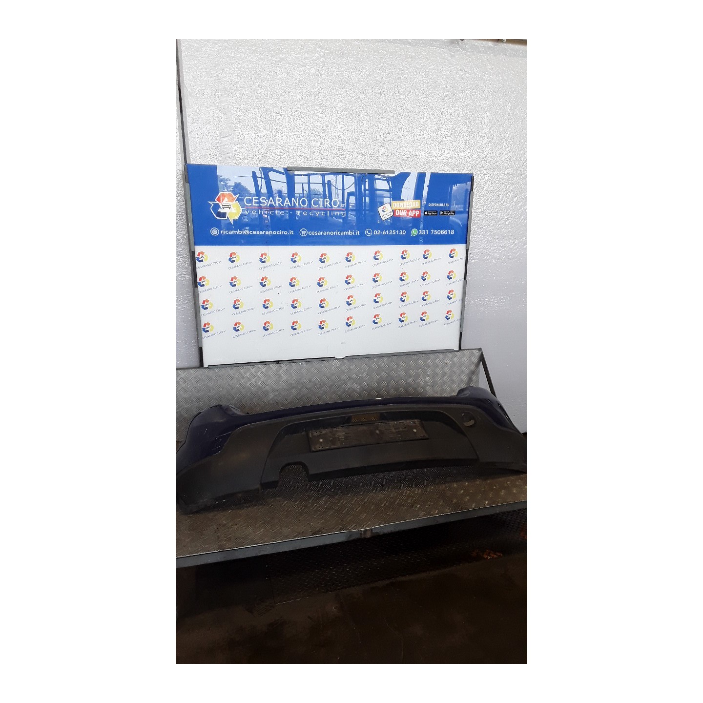 PARAURTI POST. 083 DACIA SANDERO (07/08-04/13) K9K87 8200735456