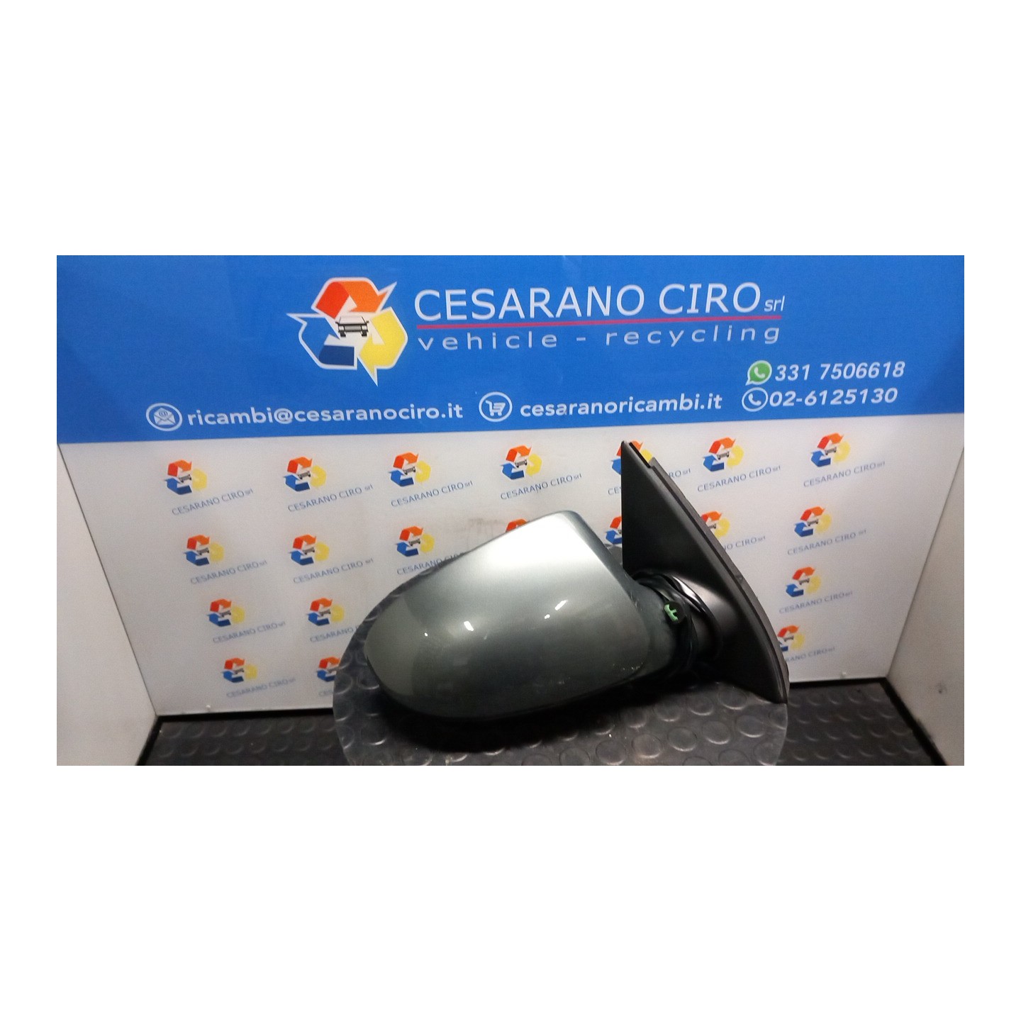 RETROVISORE EST. REGOLAZ. ELETTR. DX. 091 VOLKSWAGEN PASSAT (3C) (02/05-12/10) BKP 3C1857508DM9B9