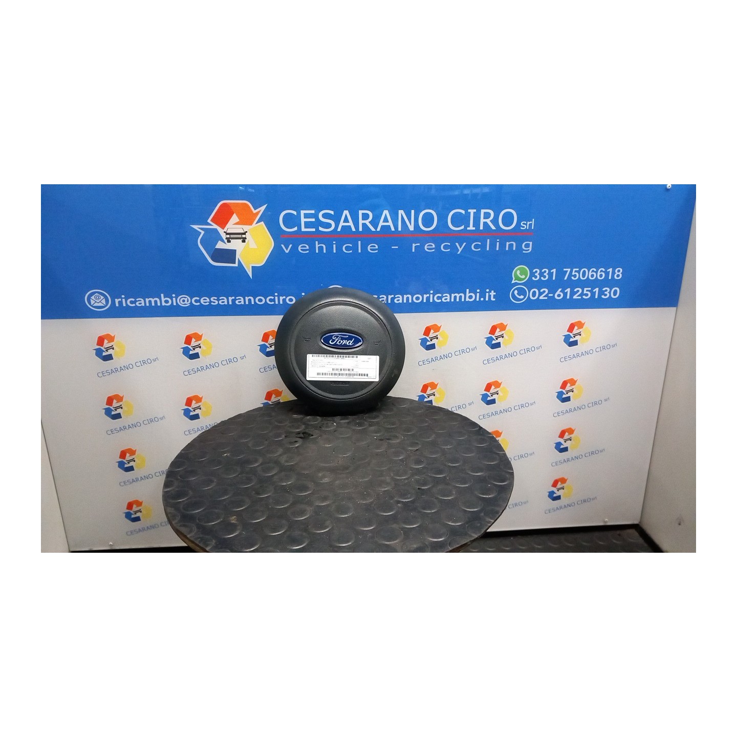 DISPOSITIVO AIRBAG LATO GUIDA 093 FORD KA (CCU) (10/08-03/17) 169A4000 1671623