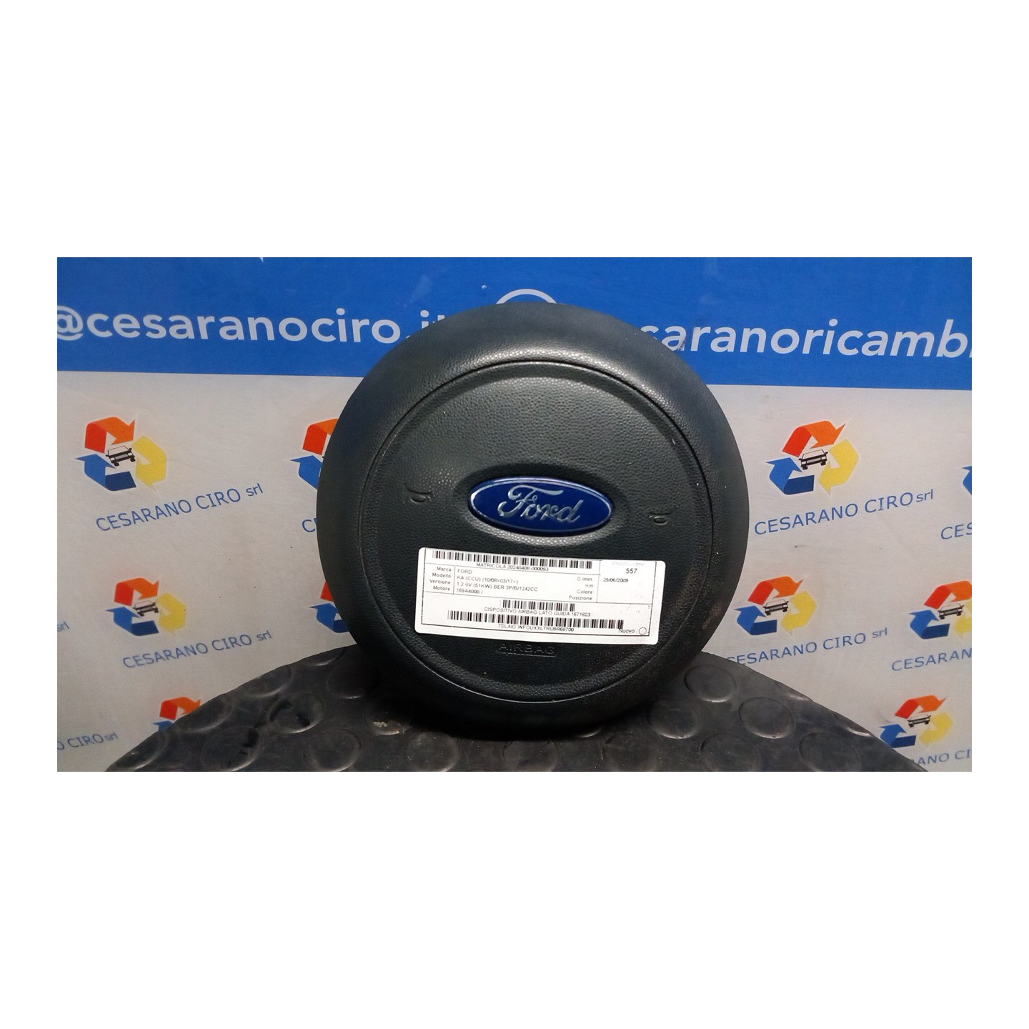 DISPOSITIVO AIRBAG LATO GUIDA 093 FORD KA (CCU) (10/08-03/17) 169A4000 1671623