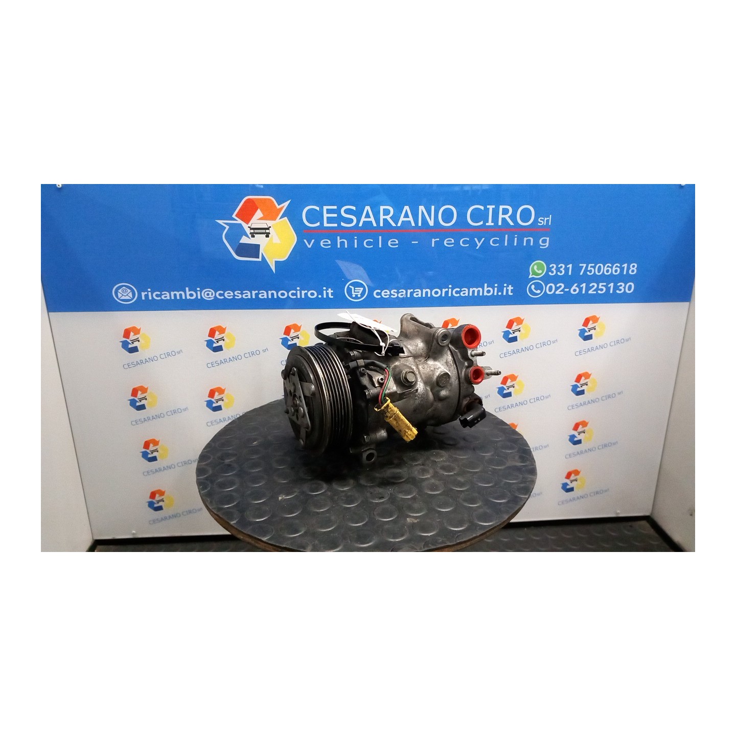 COMPRESSORE A/C 120 PEUGEOT 407 (03/04-03/12) RHR 9800840380