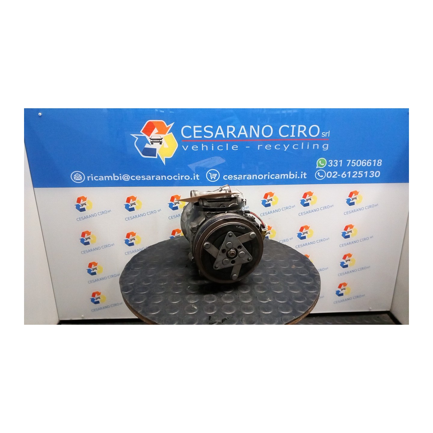 COMPRESSORE A/C 120 PEUGEOT 407 (03/04-03/12) RHR 9800840380