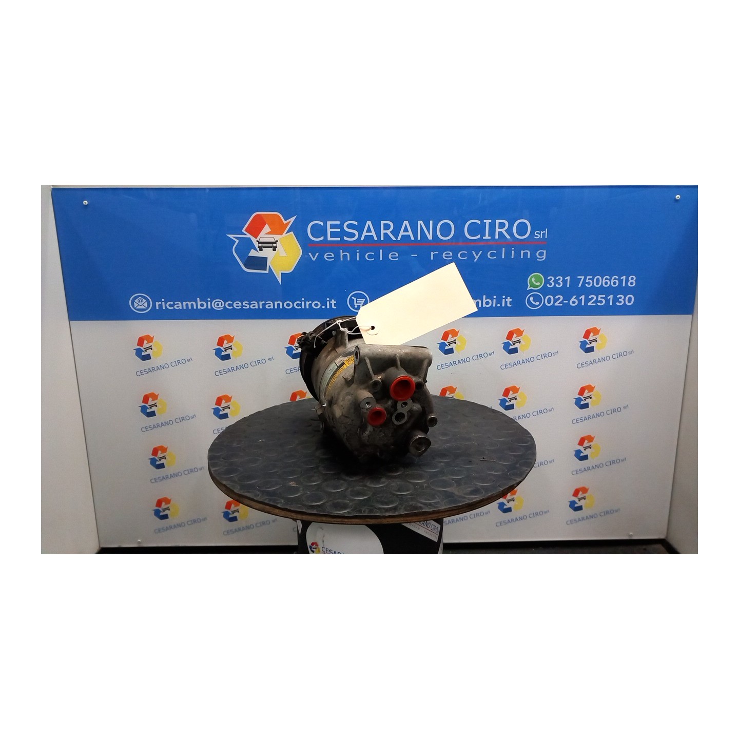 COMPRESSORE A/C 133 RENAULT MEGANE 2A SERIE (09/02-02/06) F9QB8 8200309193