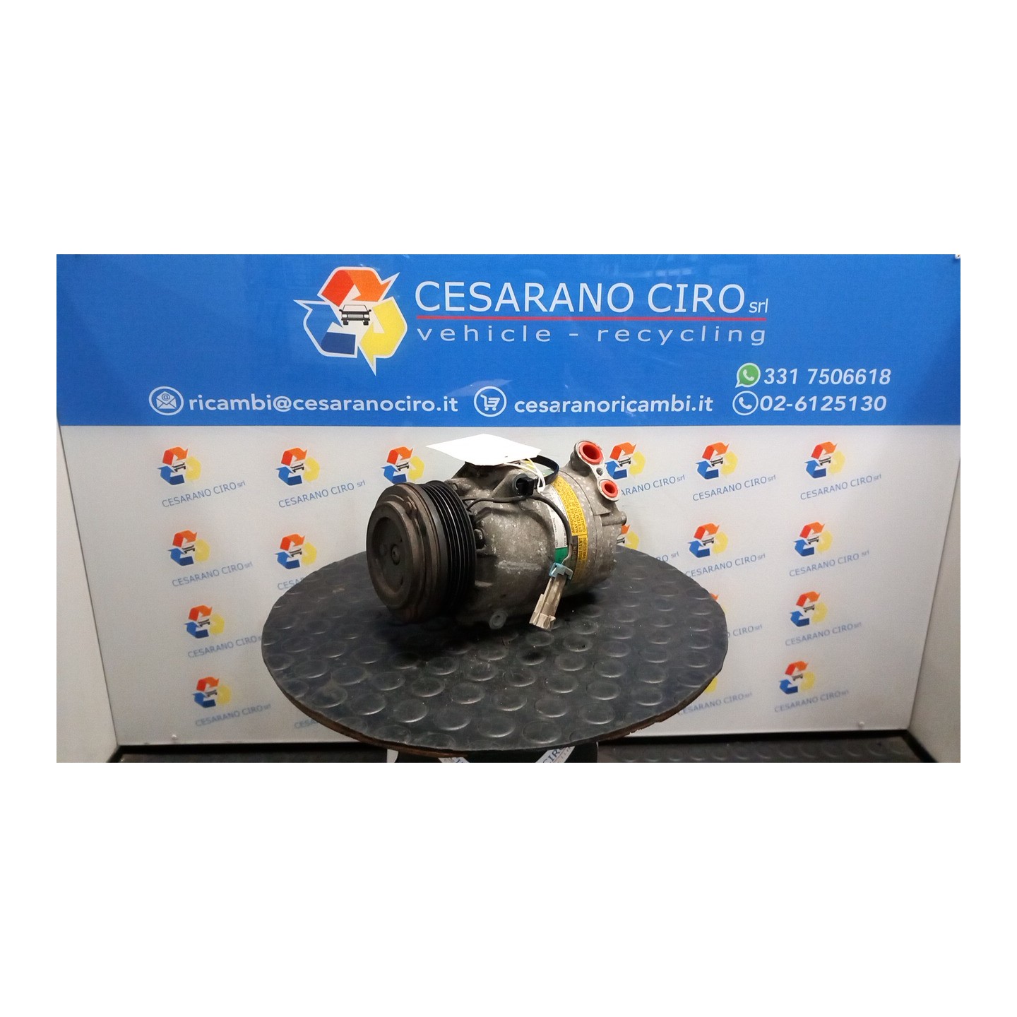 COMPRESSORE A/C 158 OPEL ZAFIRA (T98) (03/99-12/05) Y20DTH 24430319