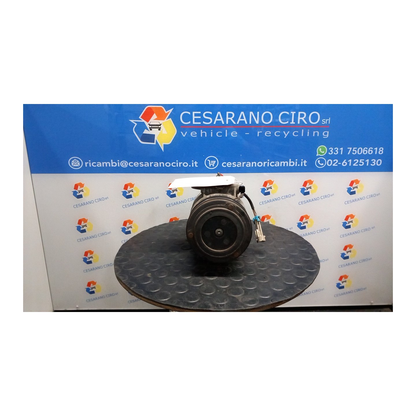 COMPRESSORE A/C 158 OPEL ZAFIRA (T98) (03/99-12/05) Y20DTH 24430319