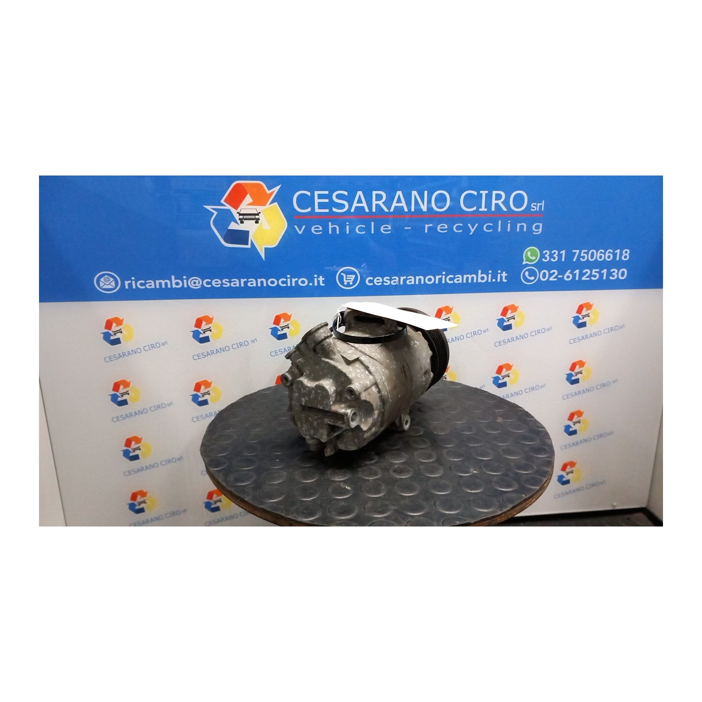 COMPRESSORE A/C 158 OPEL ZAFIRA (T98) (03/99-12/05) Y20DTH 24430319