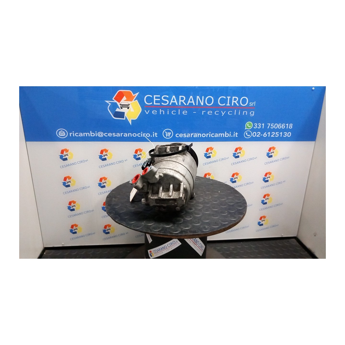 COMPRESSORE A/C 007 RENAULT KOLEOS (05/08-) M9RG8 92600JY02A