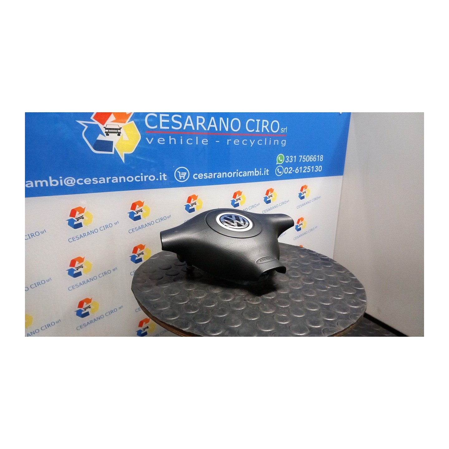 DISPOSITIVO AIRBAG LATO GUIDA 096 VOLKSWAGEN PASSAT (3B) (08/96-04/03) ATJ 3B08982034EC