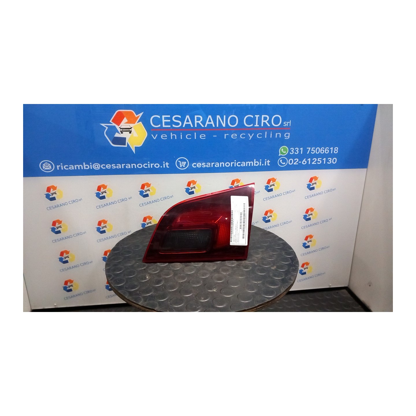 FANALE POST. PARTE INT. DX. 104 OPEL ASTRA (P10) (10/09-06/18) A17DTR 13282247