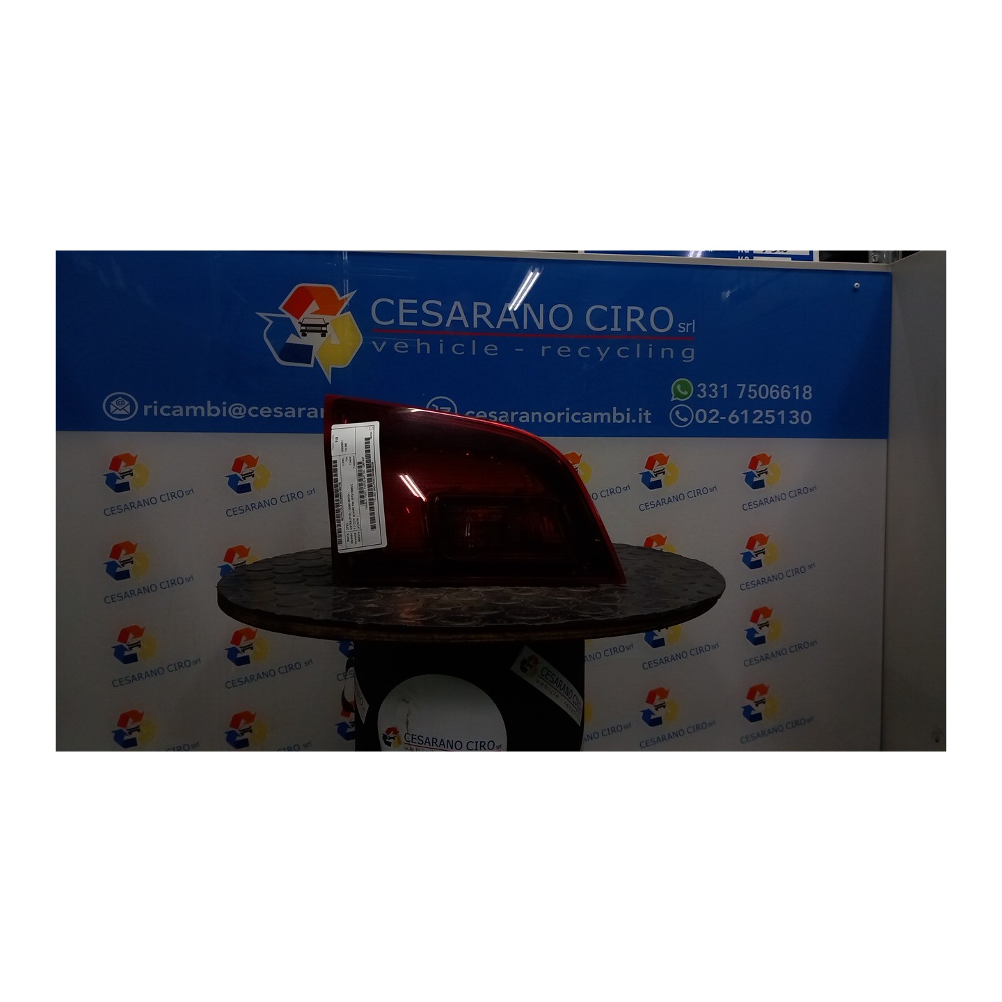 FANALE POST. PARTE INT. SX. 105 OPEL ASTRA (P10) (10/09-06/18) A17DTR 13307437