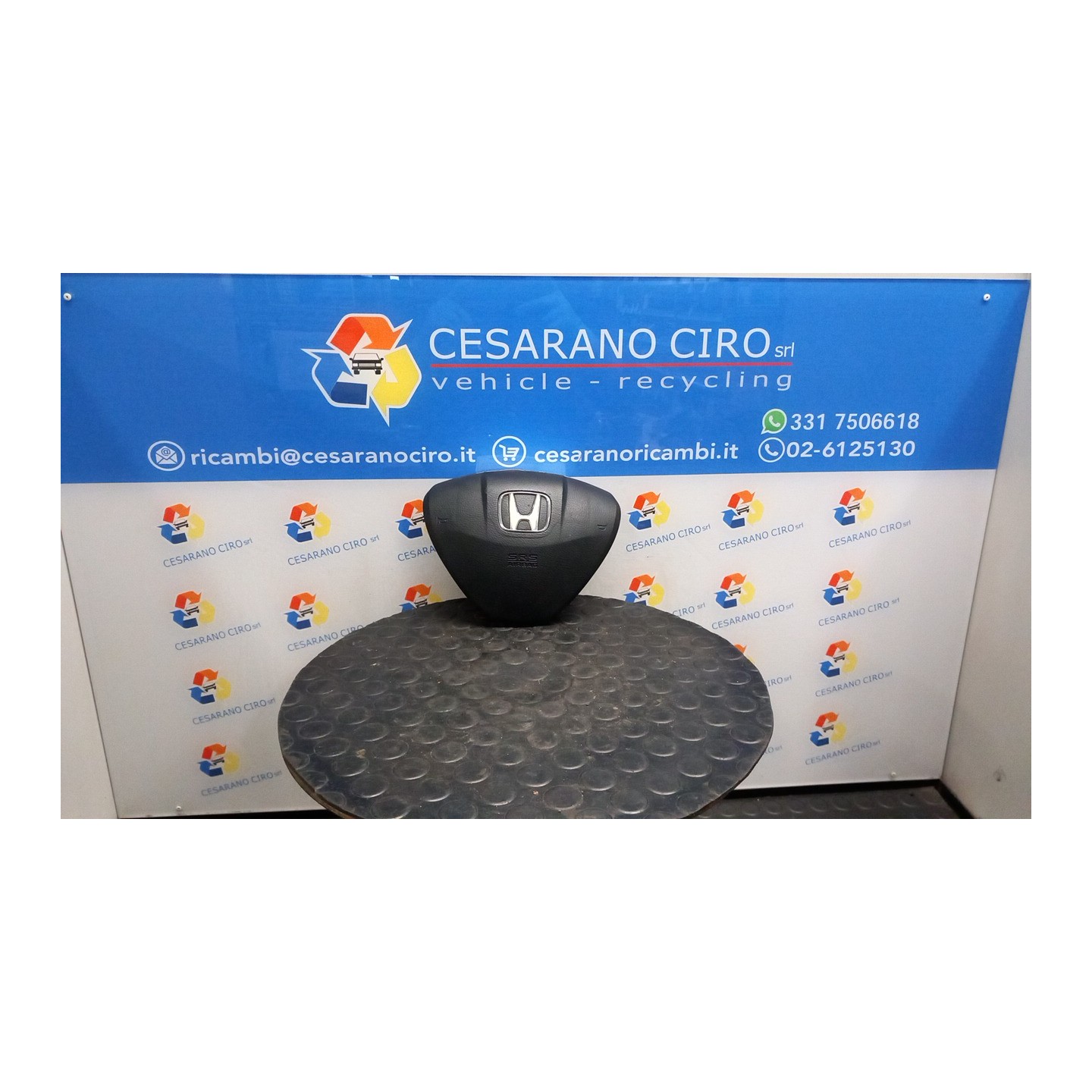 DISPOSITIVO AIRBAG LATO GUIDA 107 HONDA JAZZ 2A SERIE (10/08-) L13Z2 77810TF0E80ZA