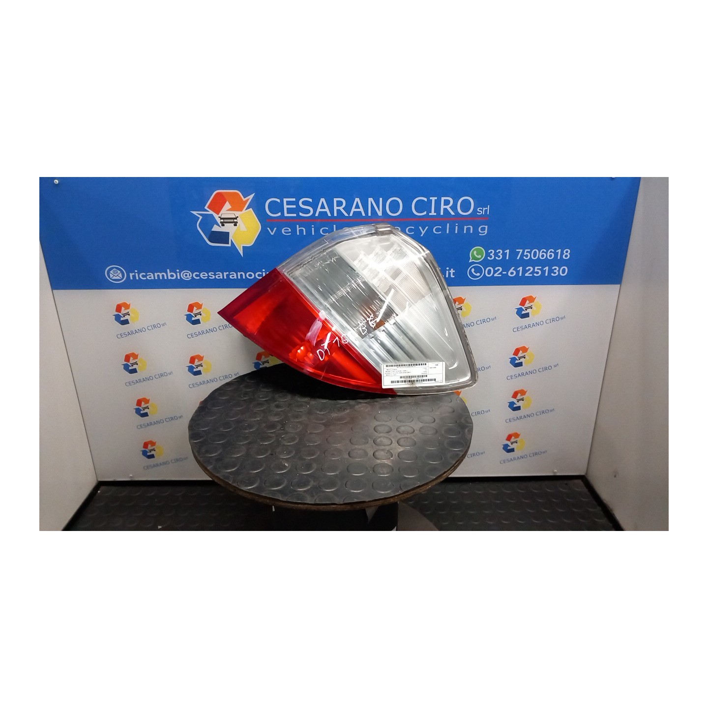 FANALE POST. DX. 118 HONDA JAZZ 2A SERIE (10/08-) L13Z2 33500TF0J01