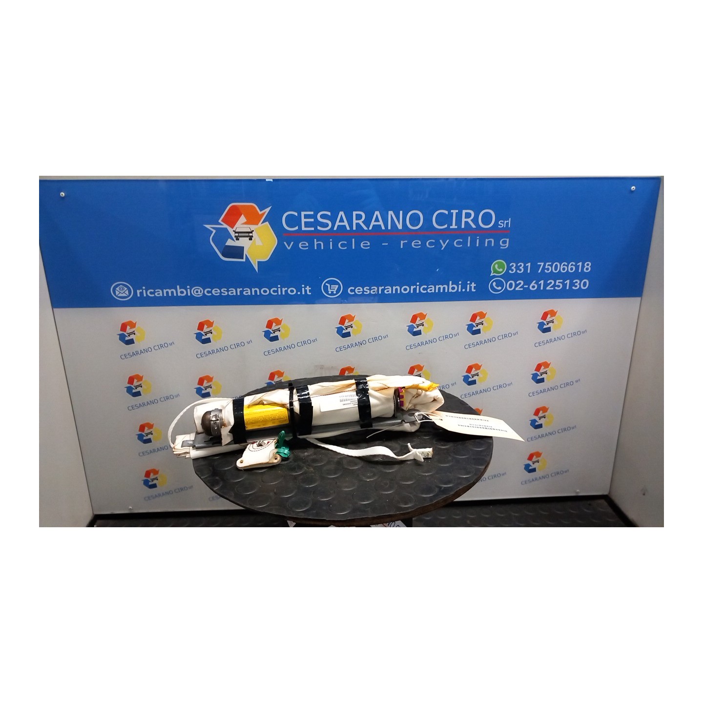 DISPOSITIVO AIRBAG A TENDINA DX. 130 LANCIA YPSILON (TK) (04/11-06/16) 169A4000 51908422