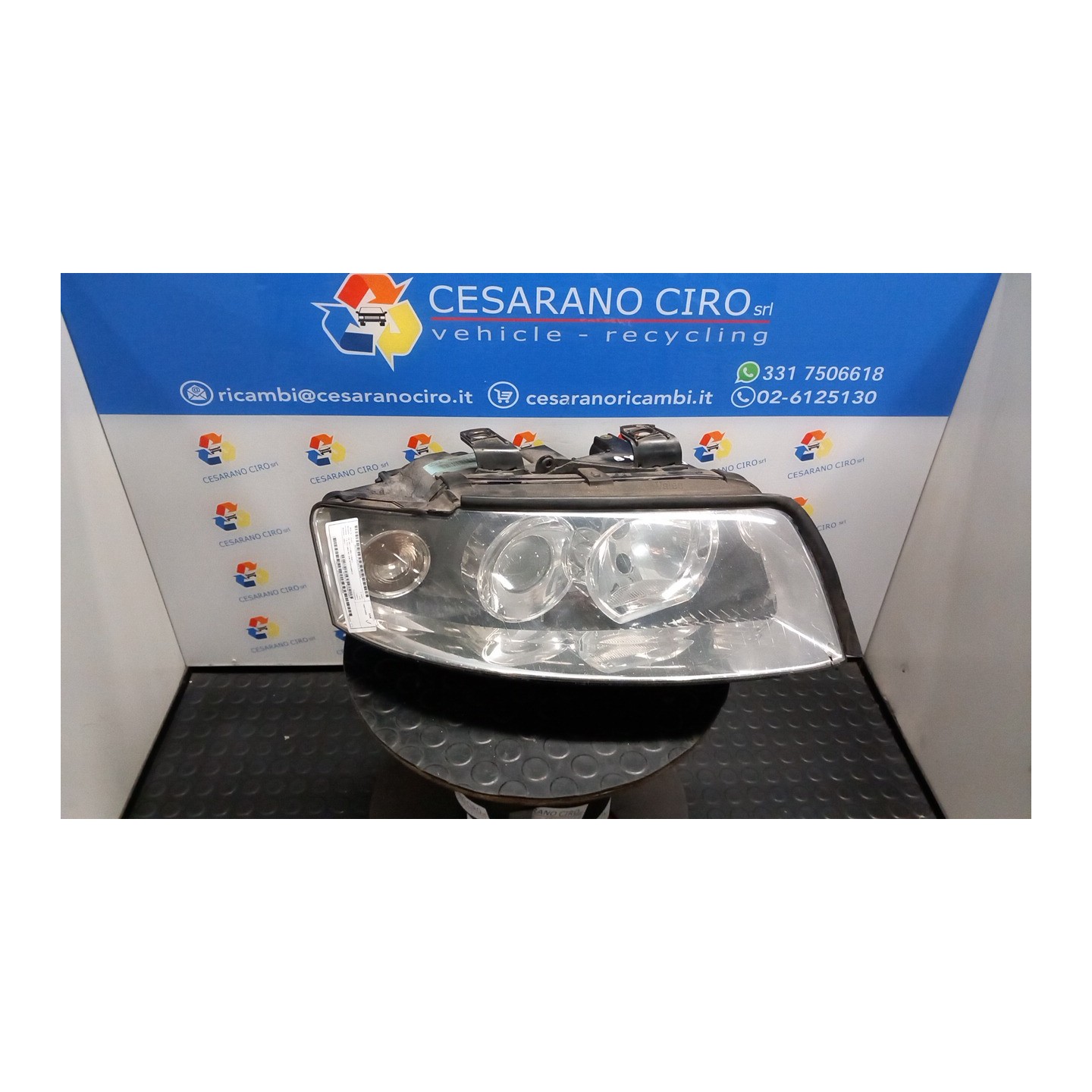 PROIETTORE XENON DX. 005 AUDI A4 (8E) (11/00-11/04) AWX 8E0941030Q