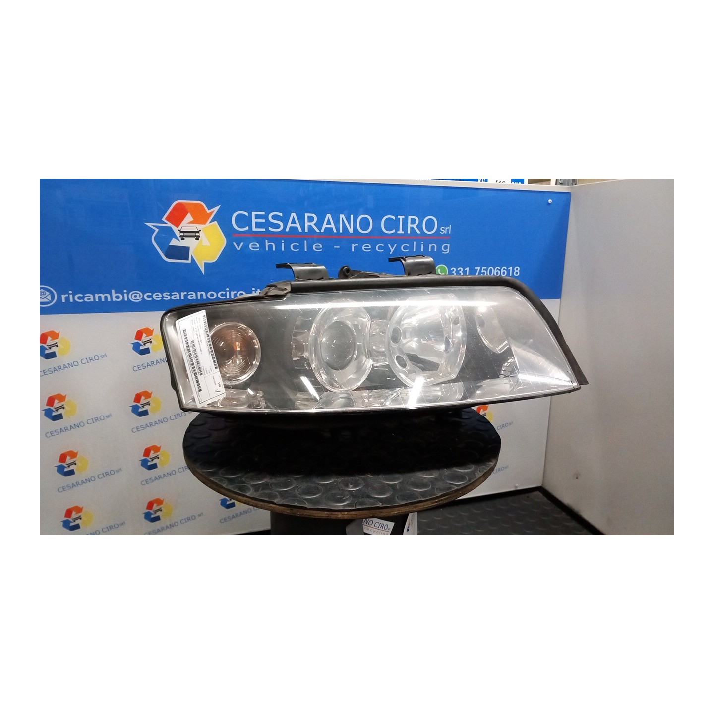 PROIETTORE XENON DX. 005 AUDI A4 (8E) (11/00-11/04) AWX 8E0941030Q