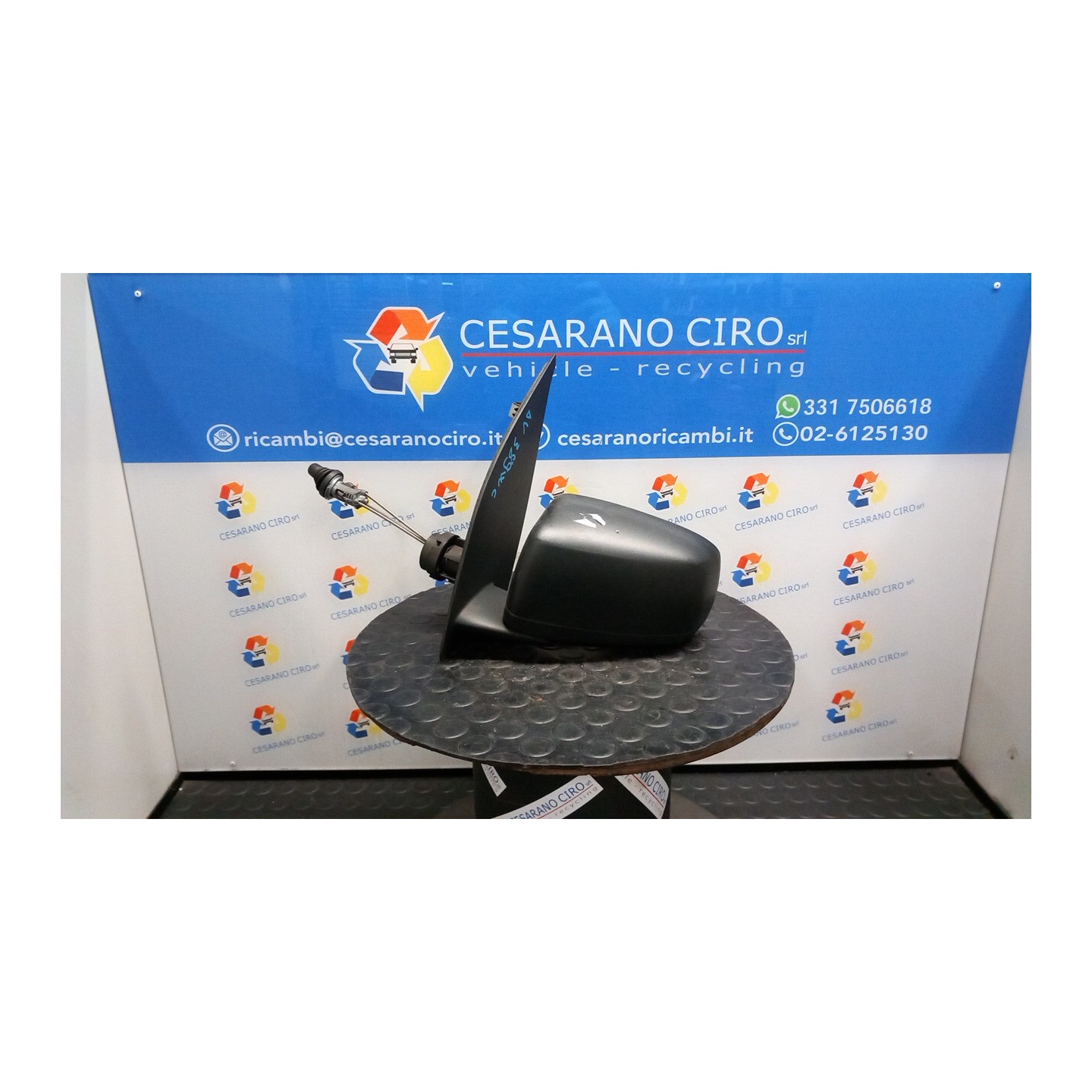 RETROVISORE EST. DX. 007 FIAT PANDA (2Q) (09/03-12/10) 188A4000 735357185