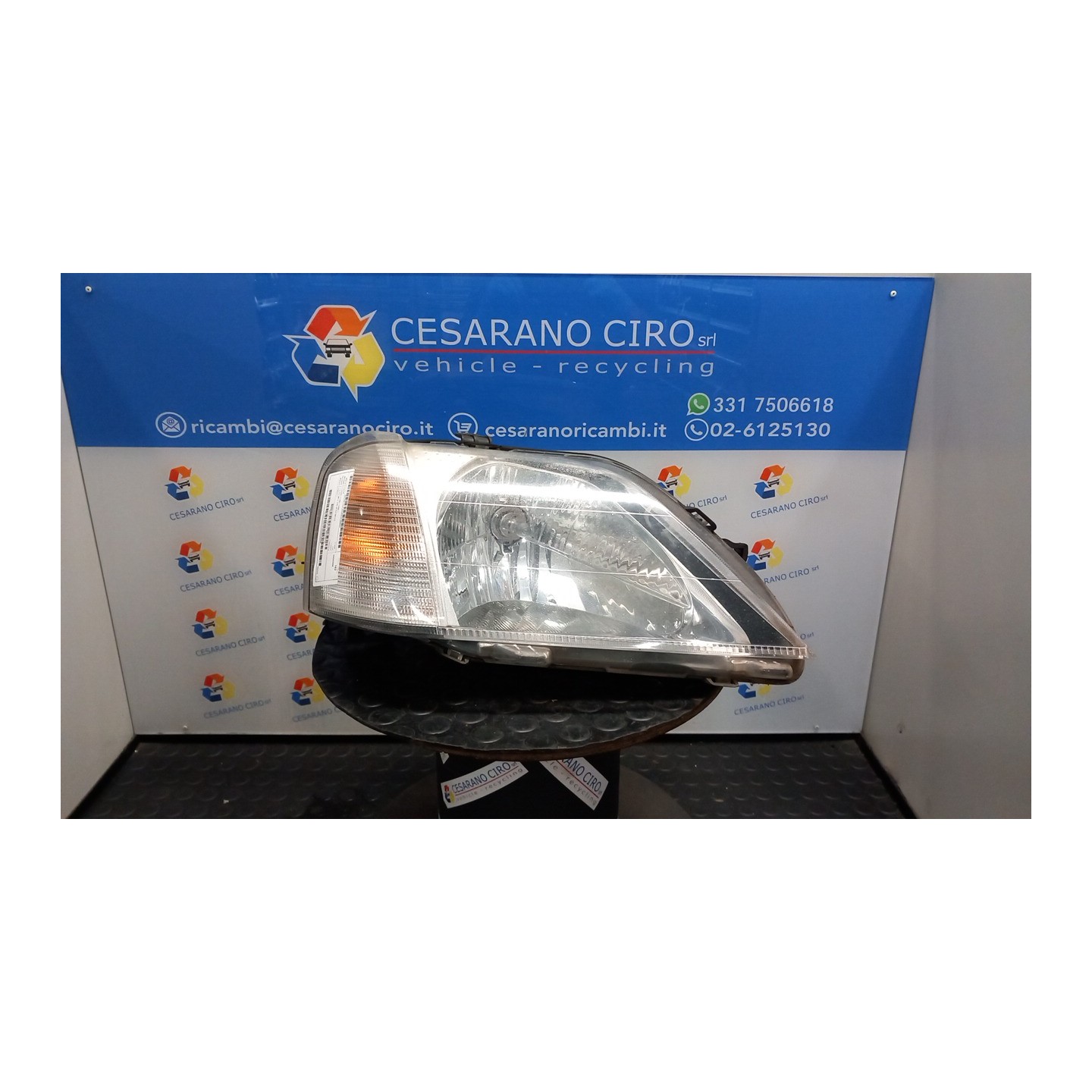 PROIETTORE DX. 037 DACIA LOGAN (11/05-10/08) K9KK7 6001546789