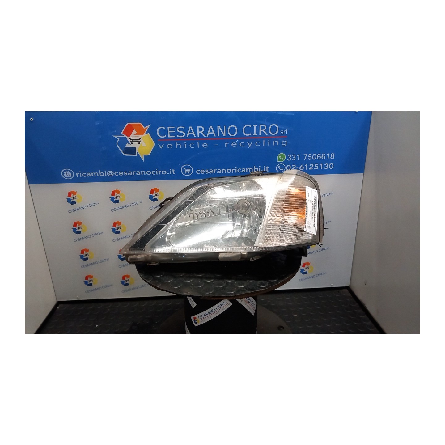 PROIETTORE SX. 038 DACIA LOGAN (11/05-10/08) K9KK7 6001546788