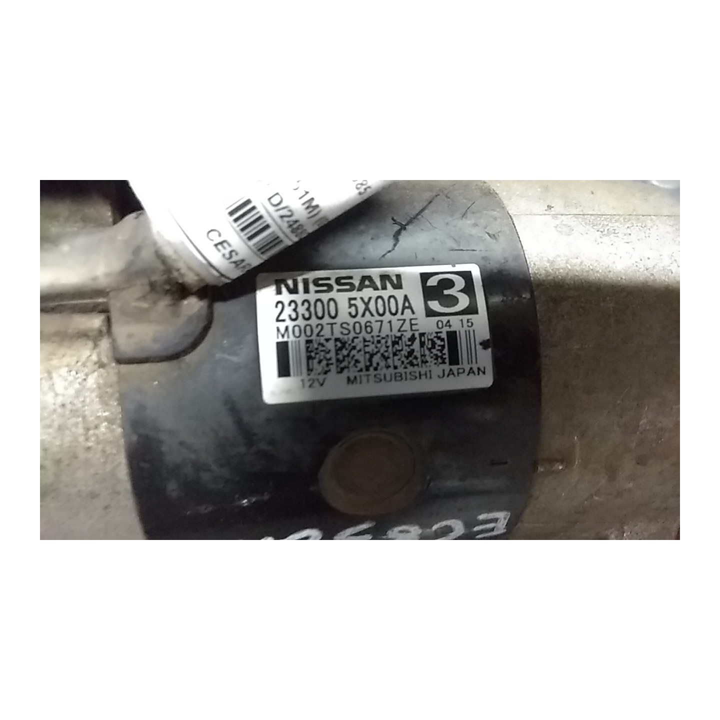 MOTORINO AVVIAMENTO 025 NISSAN PATHFINDER (R51M) (02/05-) YD25 233005X00A