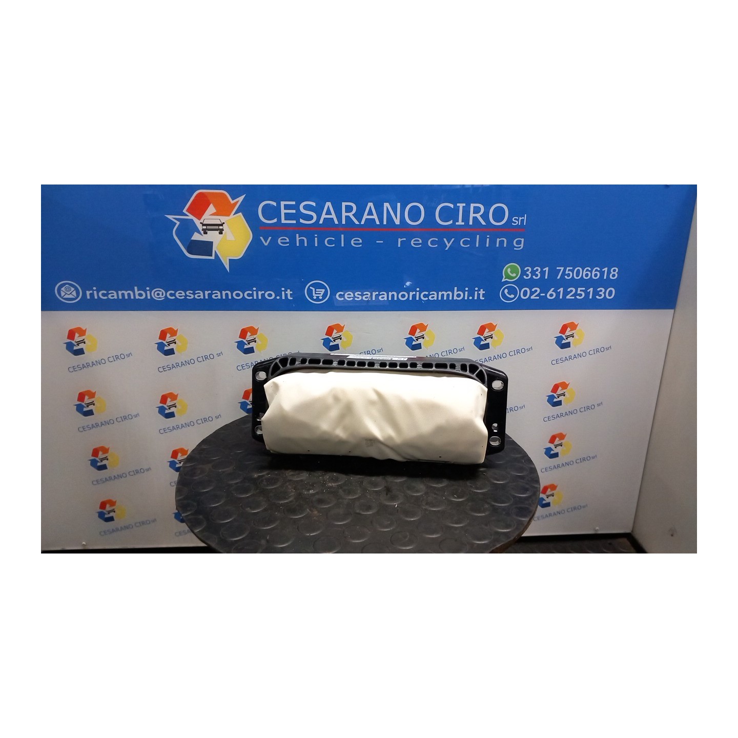 DISPOSITIVO AIRBAG LATO PASSEGGERO 065 FIAT PANDA (33) (12/11-04/17) 169A4000 51925301