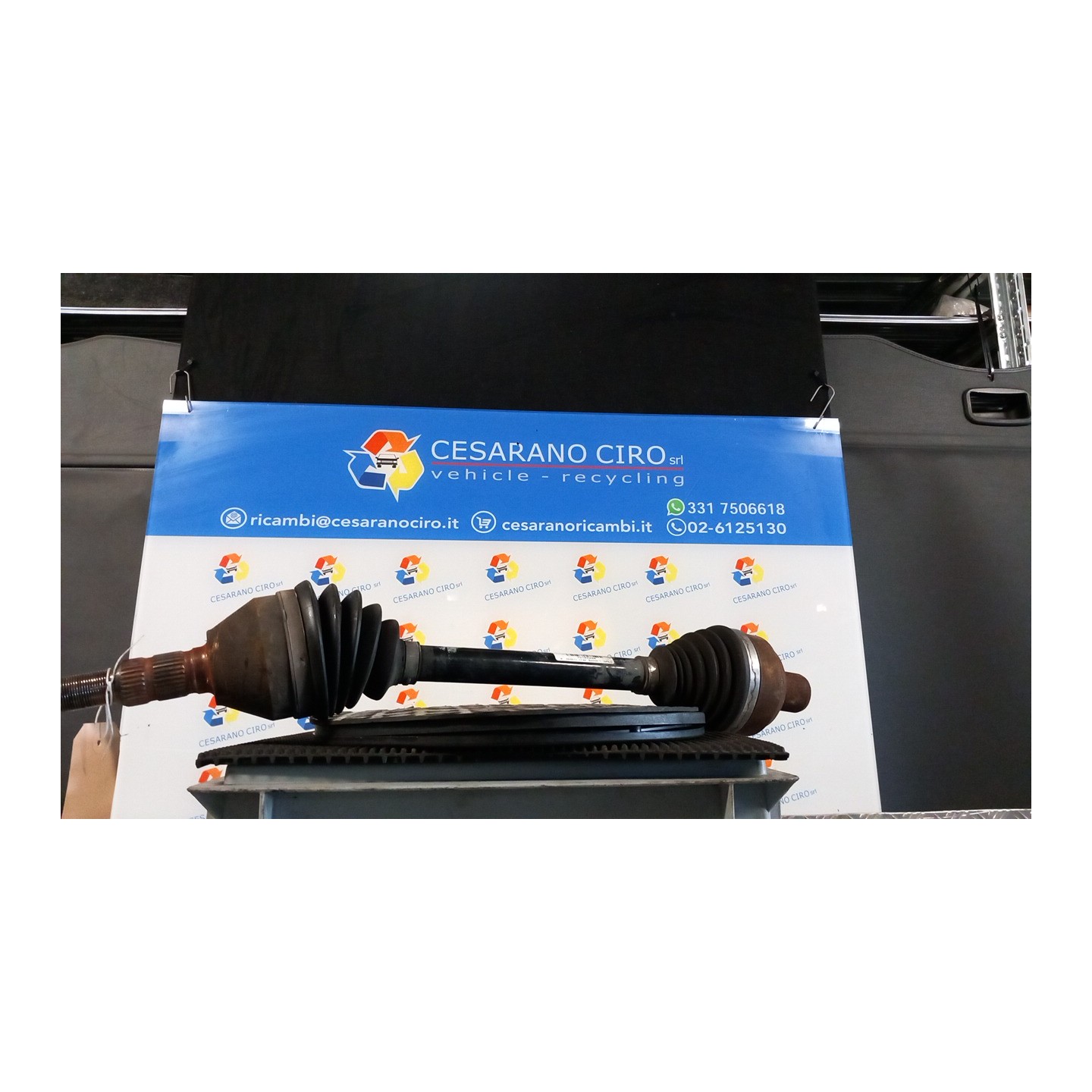 SEMIALBERO ANT. COMPL. SX. 004 OPEL ASTRA (P10) (10/09-06/18) A17DTR 13335135