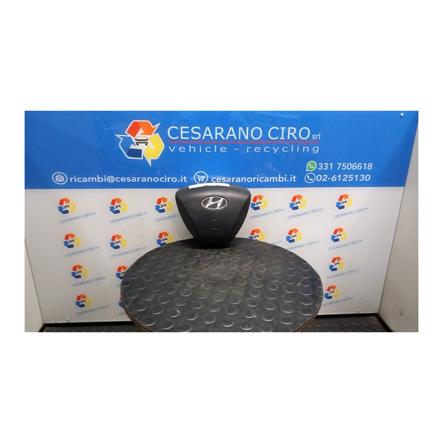 DISPOSITIVO AIRBAG LATO GUIDA 012 HYUNDAI I40 (07/11-09/15) D4FD 569003Z100RY