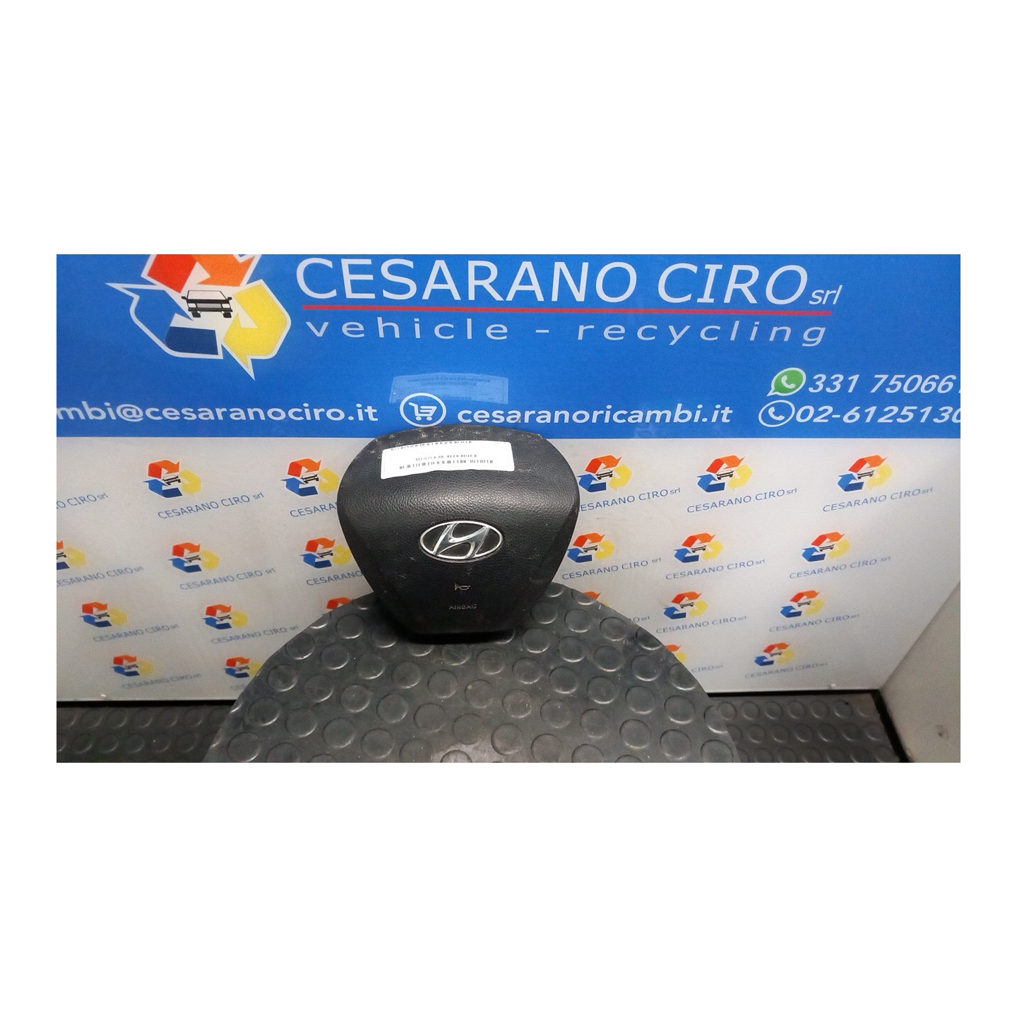 DISPOSITIVO AIRBAG LATO GUIDA 012 HYUNDAI I40 (07/11-09/15) D4FD 569003Z100RY