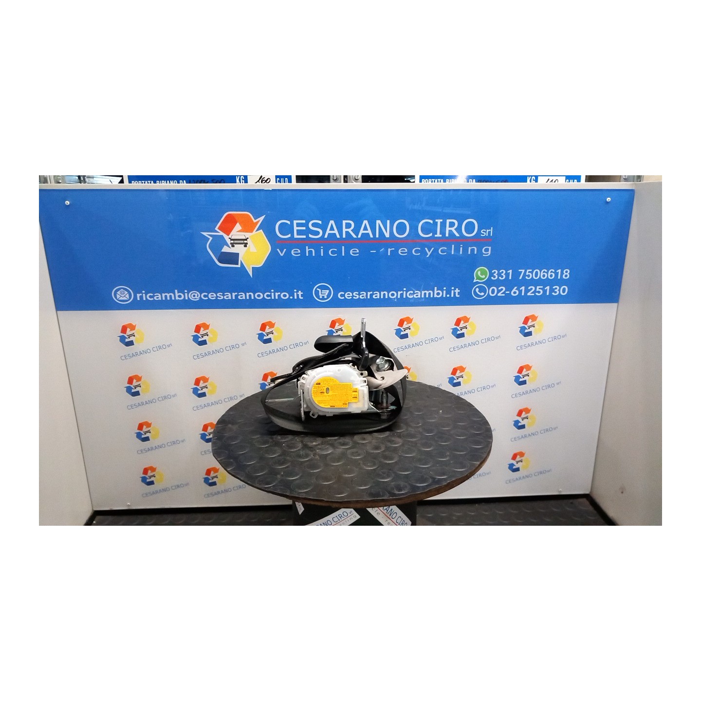 CINTURA DI SICUREZZA ANT. SX. 014 HYUNDAI I40 (07/11-09/15) D4FD 888103Z000RY