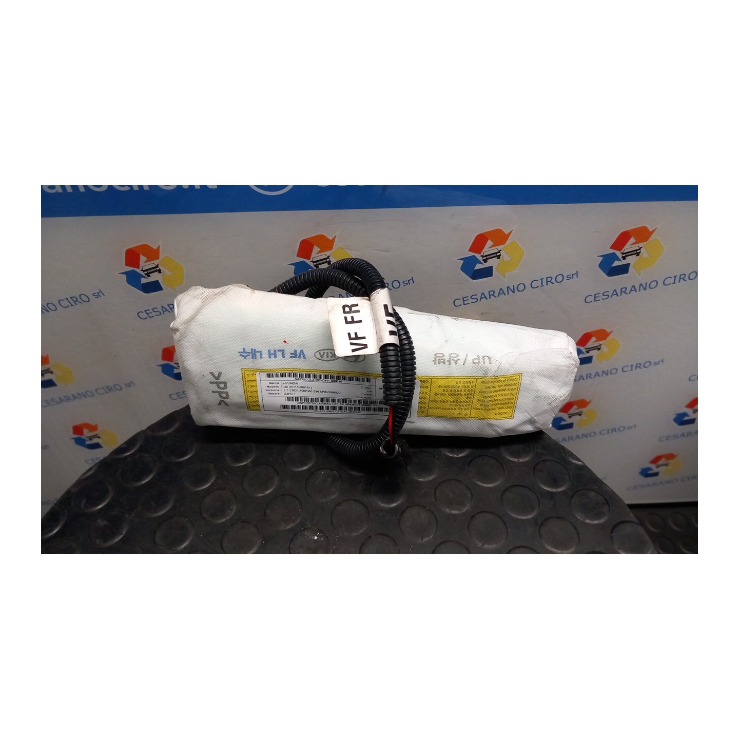 DISPOSITIVO AIRBAG LAT. SX 016 HYUNDAI I40 (07/11-09/15) D4FD NB4267071038001SX
