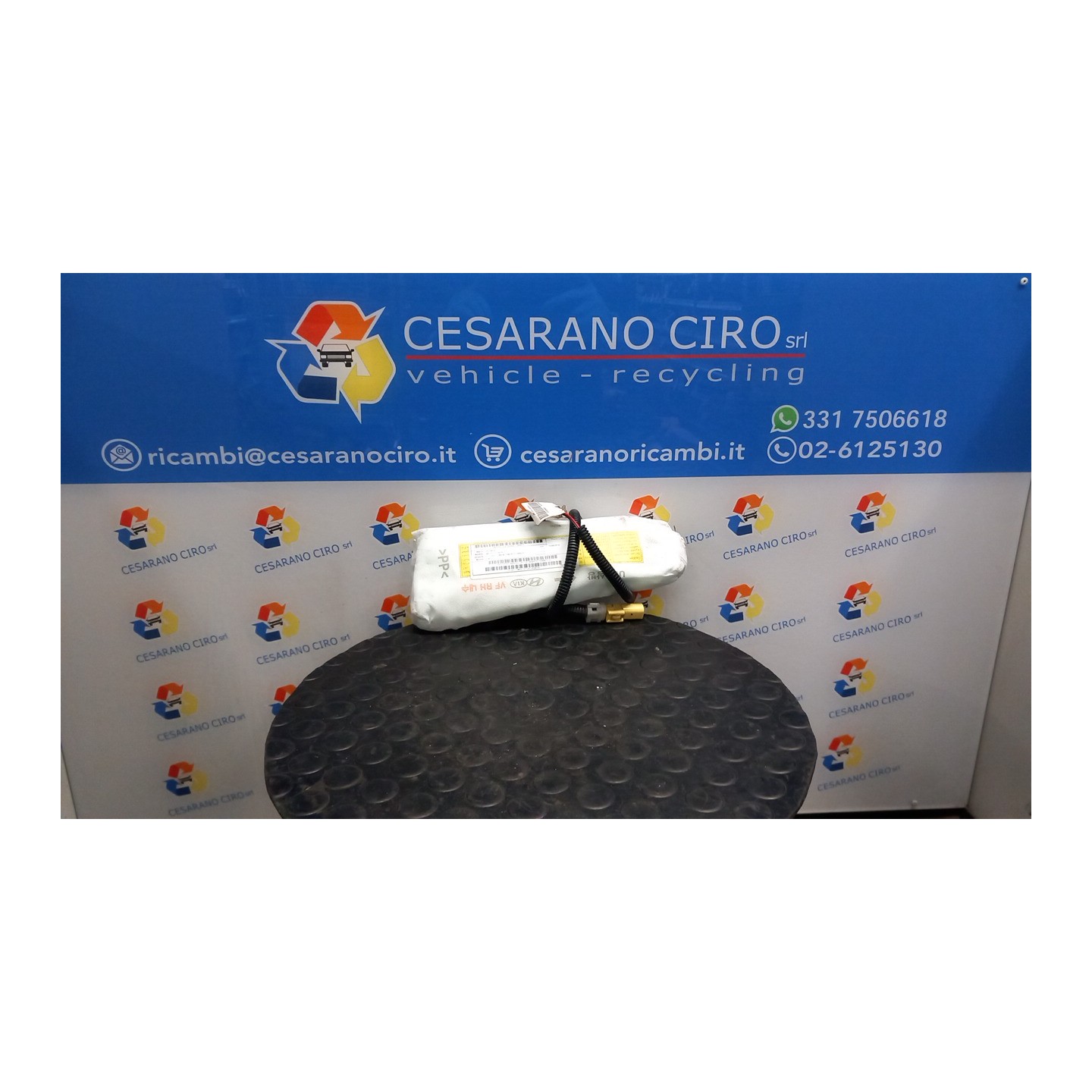 DISPOSITIVO AIRBAG LAT. DX 017 HYUNDAI I40 (07/11-09/15) D4FD NB4267071038001DX