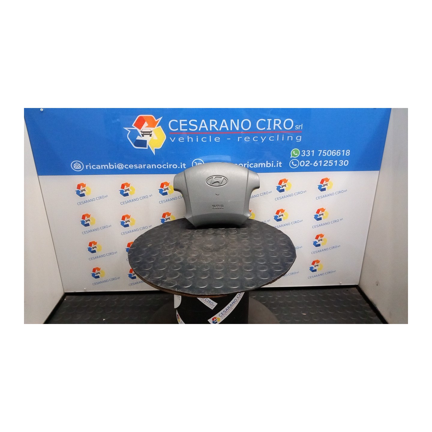 DISPOSITIVO AIRBAG LATO GUIDA 026 HYUNDAI TERRACAN (12/01-12/07) J3 56900H1000DD