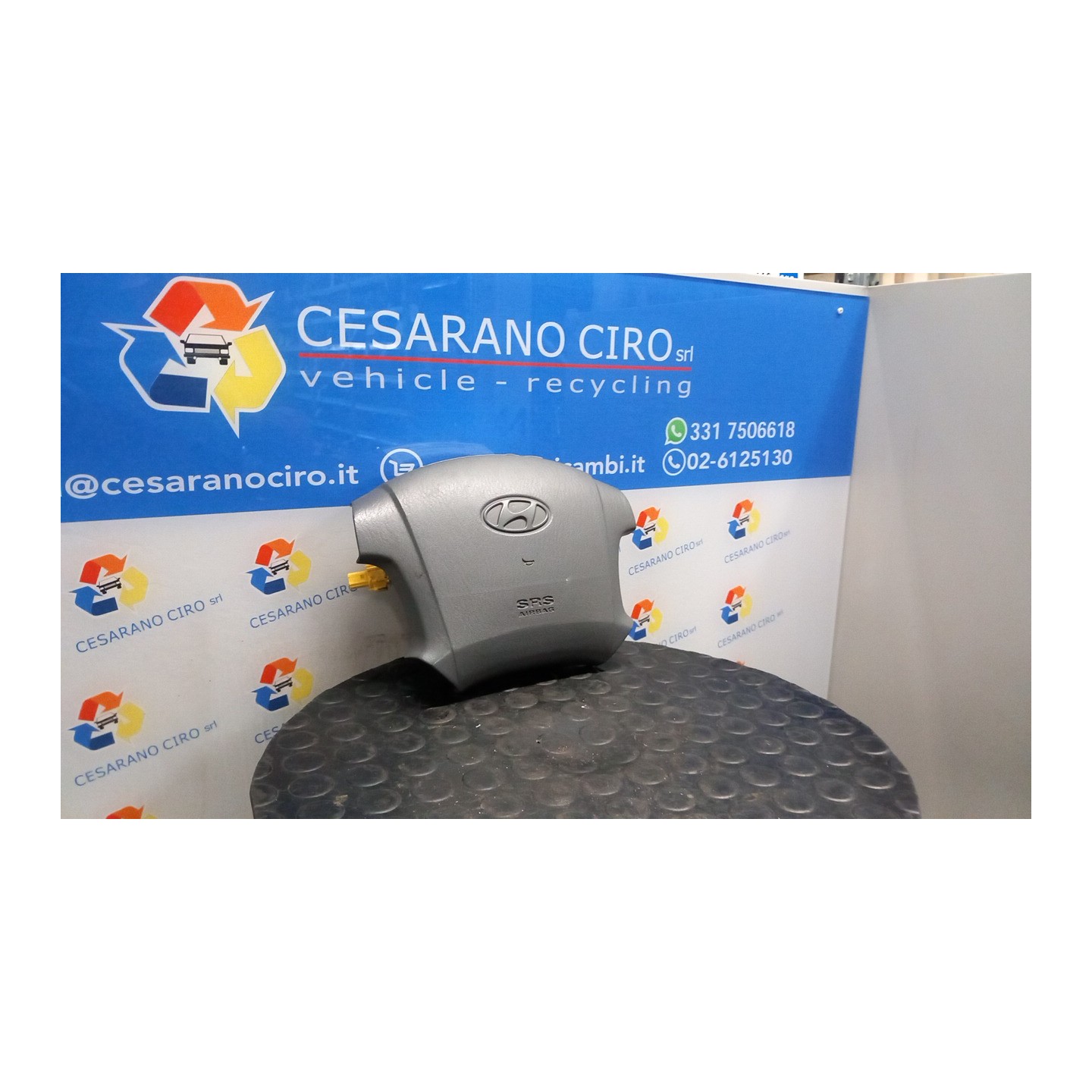 DISPOSITIVO AIRBAG LATO GUIDA 026 HYUNDAI TERRACAN (12/01-12/07) J3 56900H1000DD