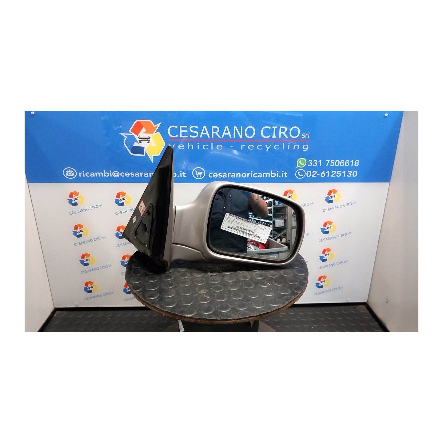 RETROVISORE EST. REGOLAZ. ELETTR. DX. 027 HYUNDAI TERRACAN (12/01-12/07) J3 87640H1011