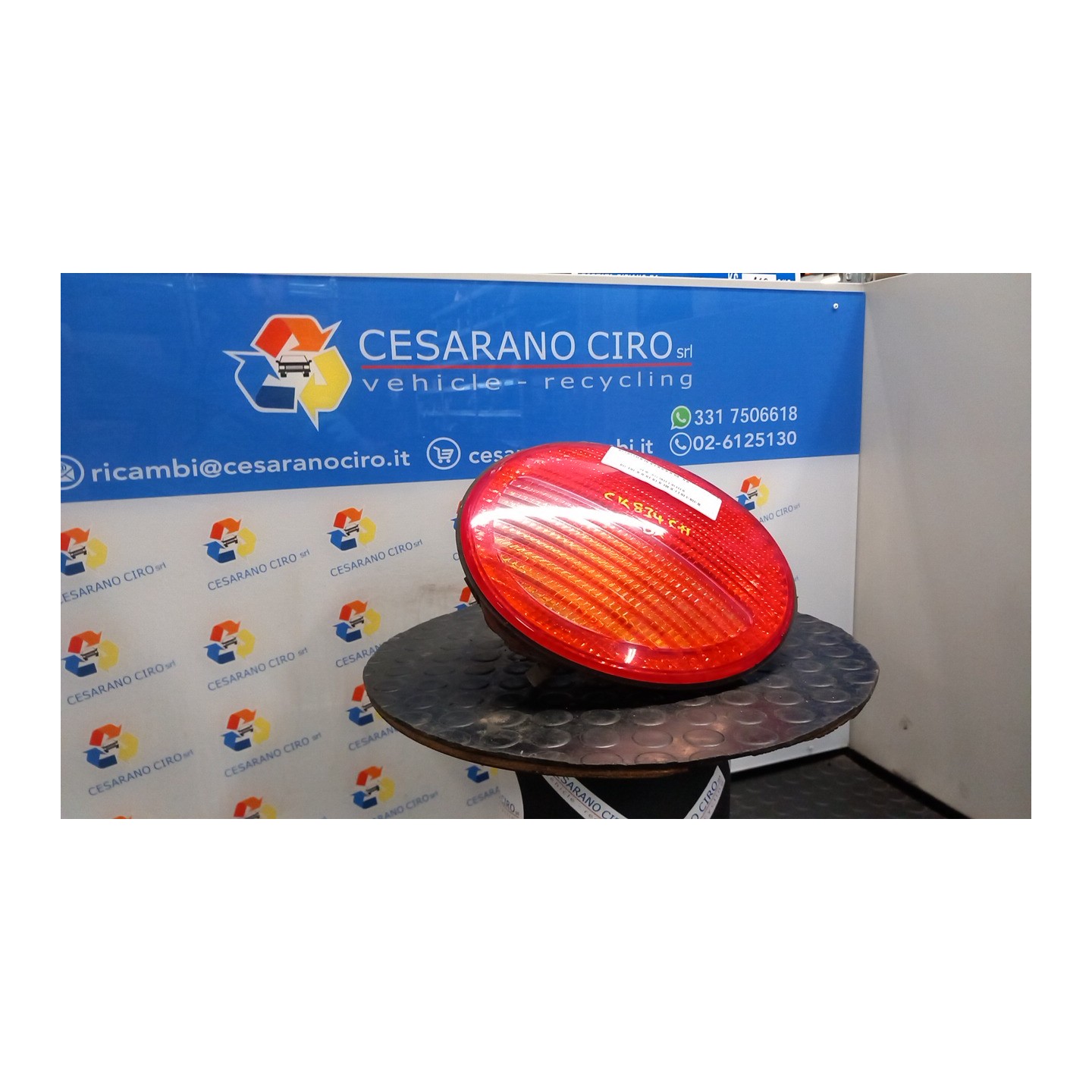 FANALE POST. DX. 037 VOLKSWAGEN NEW BEETLE CABRIO (1Y) BFS 1C0945172D