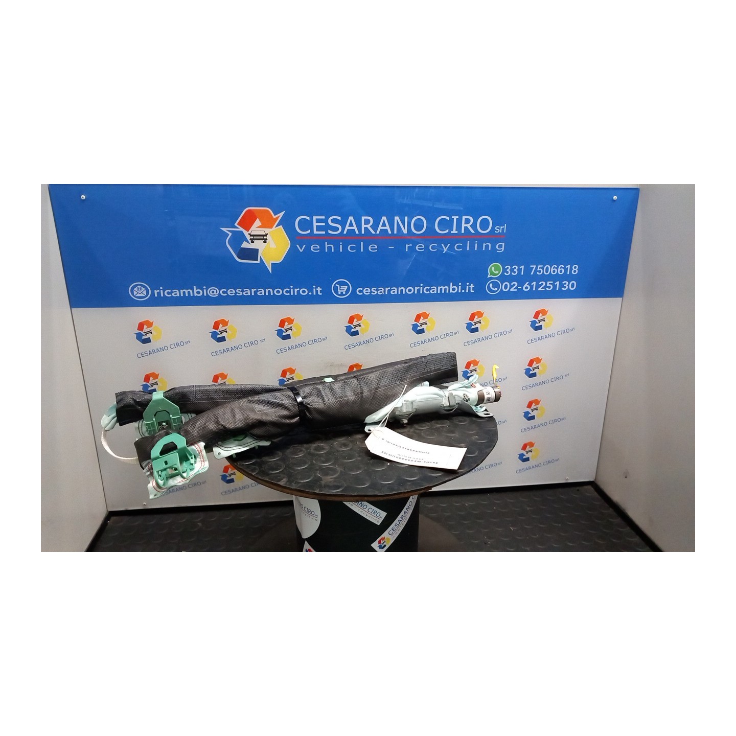 DISPOSITIVO AIRBAG A TENDINA SX. 052 ALFA ROMEO GIULIETTA (X7) (03/10-10/13) 940A4000 52003600