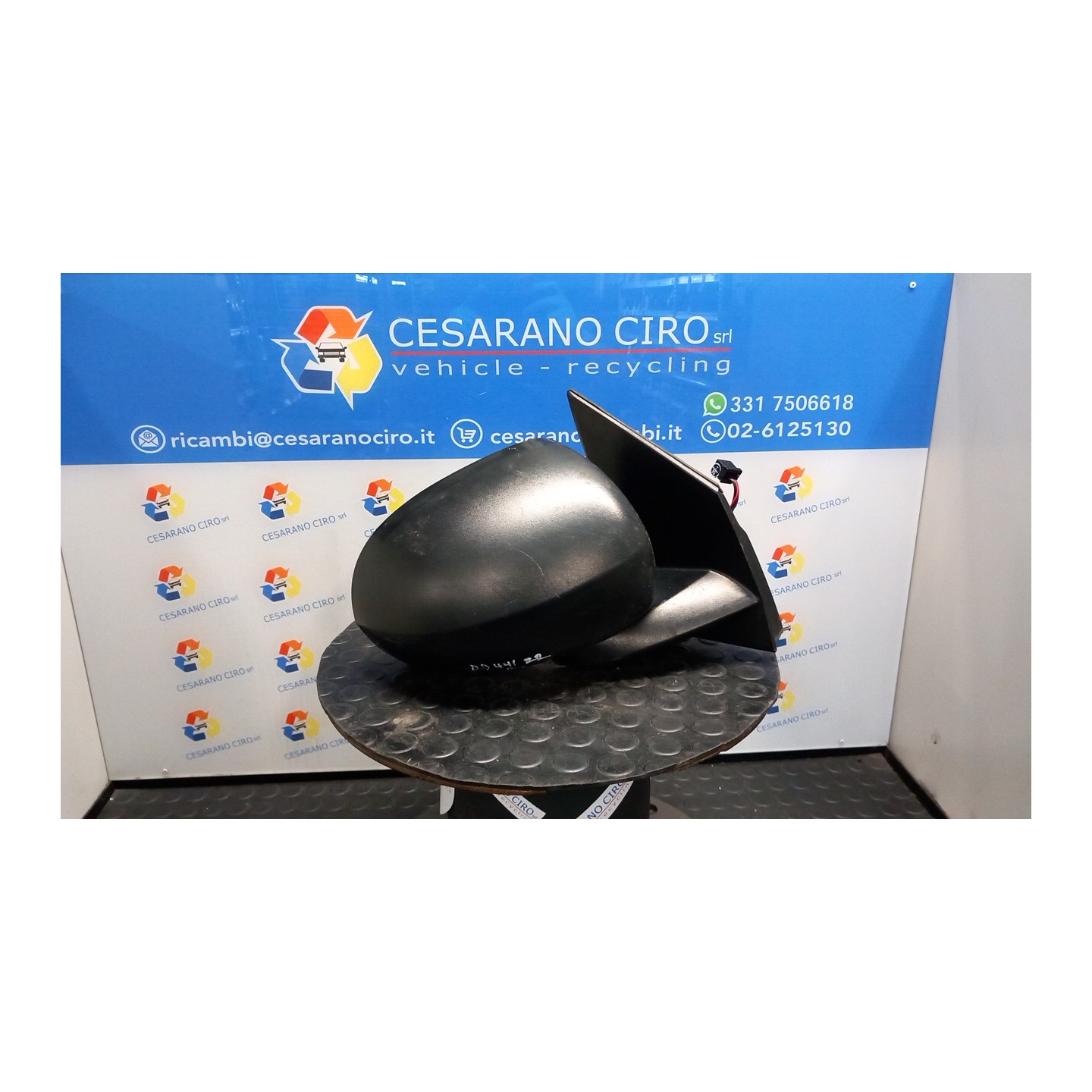RETROVISORE EST. REGOLAZ. ELETTR. C/GUK TERMICO DX. 076 DODGE CALIBER (05/06-) BSY K05074208AG