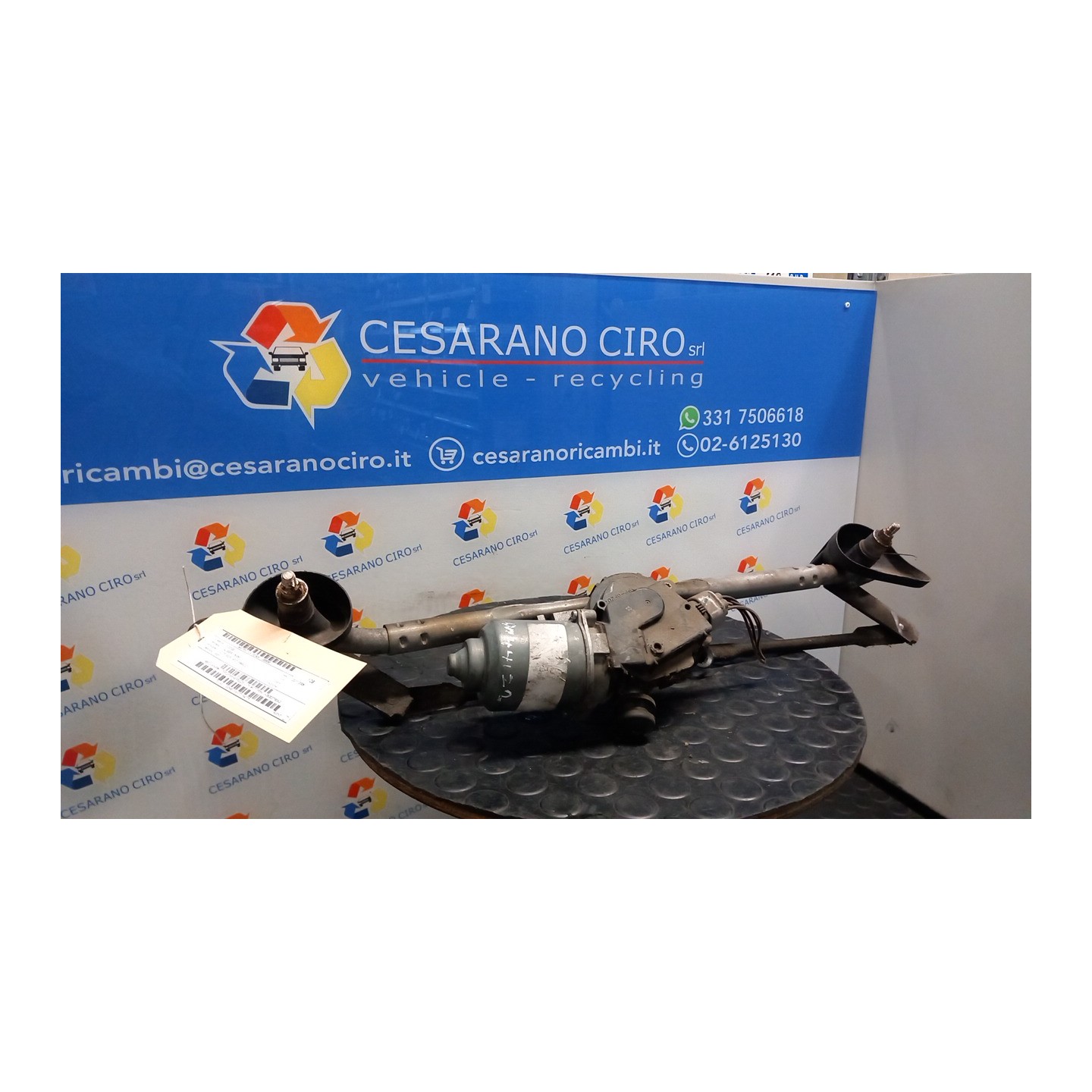 MECCANISMO TERGIPARABREZZA CON MOTORINO 080 DODGE CALIBER (05/06-) BSY K05303780AG