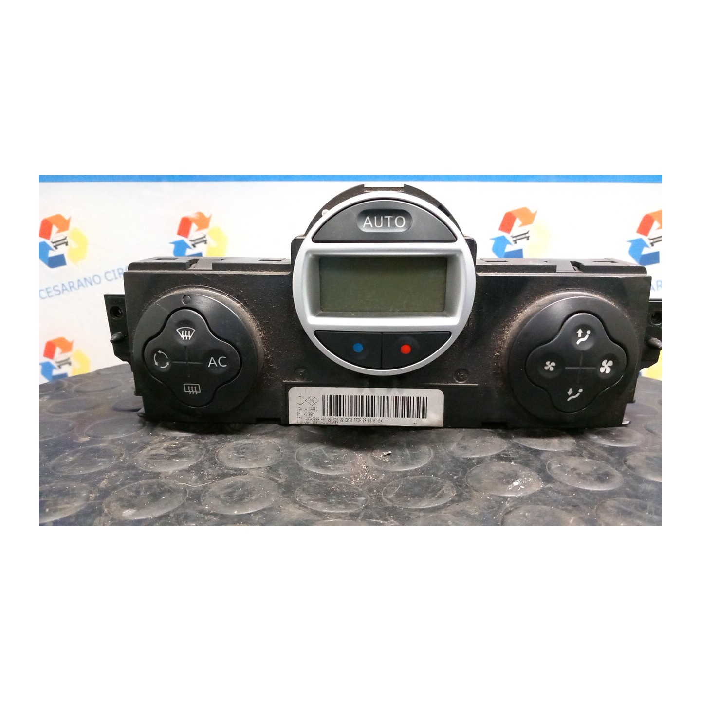 BLOCCO COMANDO CLIMATIZZAZIONE A/C AUT. 086 RENAULT SCENIC 2A SERIE (06/03-08/09) K9KP7 7701208379