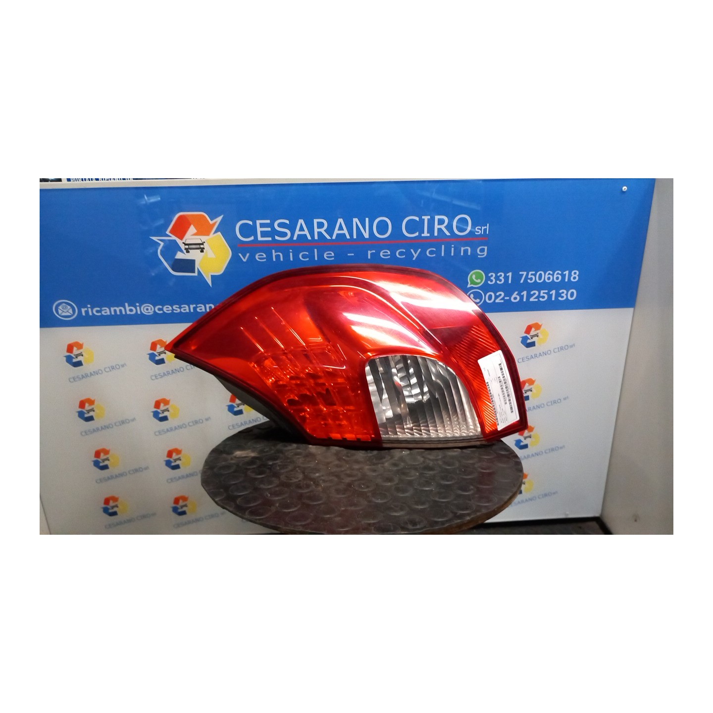 FANALE POST. DX. 087 RENAULT SCENIC 2A SERIE (06/03-08/09) K9KP7 8200493375